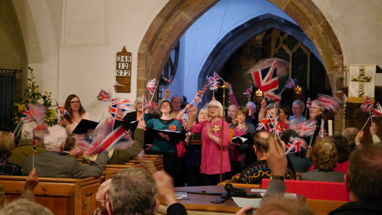 Concert in Shirenewton Chruch, Nr. Chepstow